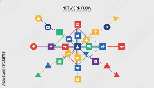 Intricate web of abstract digital network connections, illustrating global communication, social interaction, and modern community dynamics