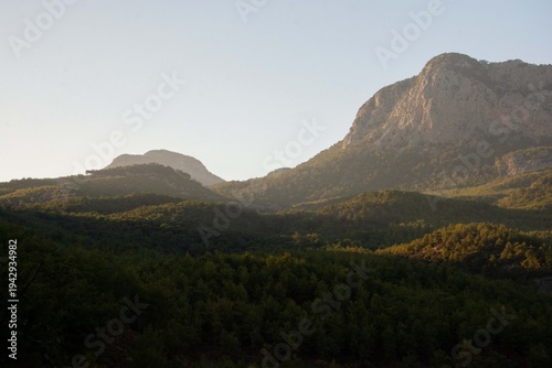 mountain landscape in the morning