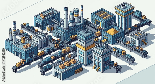 Industrial Factory Buildings and Structures.