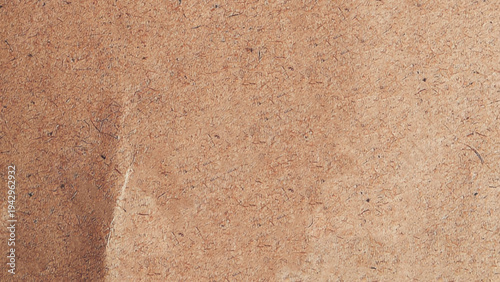 Brown cardboard paper texture as background. Old paper box surface pattern. Brown paper eco recycled kraft sheet texture cardboard background