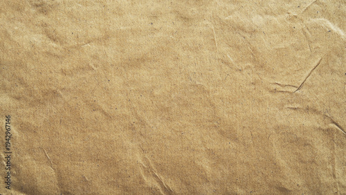 Old vintage brown cardboard paper texture for background