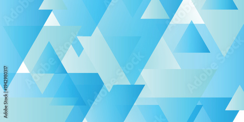 Futuristic technology background with simple glowing triangle patterns. Dynamic and modern overlapping geometric background concept. Vector illustration. VOL. 2