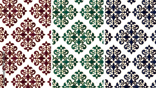 Delicate Gold Line Art Seamless Pattern, Minimalist Luxury Floral Ornament on Transporent Background Vector, Overlay, PNG format