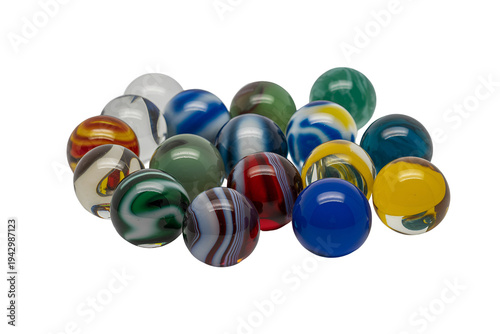 Colorful assortment of round decorative buttons with vibrant patterns and designs