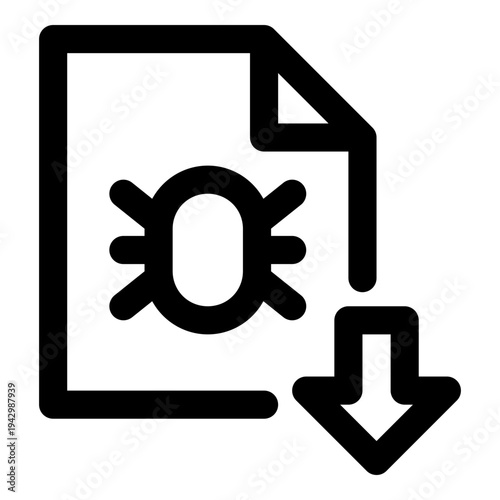 download bug file icon