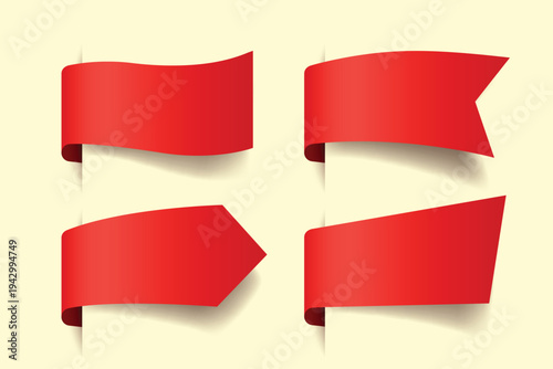 banner tag collection featuring sale and new labels. discount ribbons, shopping tags, and promotional element vector