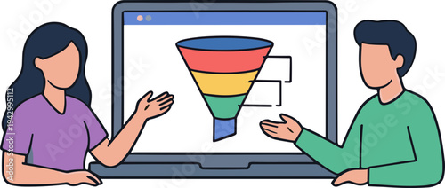 Focused individual managing tasks and online schedule with a laptop and digital calendar, embodying productivity and remote work efficiency in a modern workspace