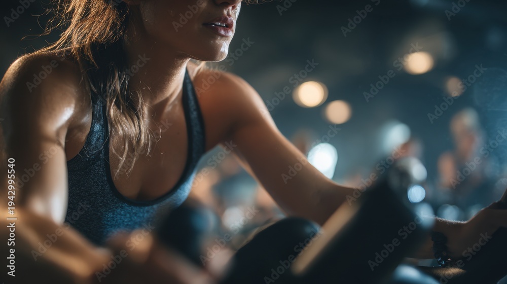 Fototapeta premium Builds aerobic capacity through consistent movement patterns, supporting heart health, efficient breathing, and improved energy levels across daily routines. 