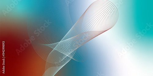 Abstract navy, white, and azure luminous waves sweeping through a dark atmospheric background with scattered glittering micro particles, modern digital tech theme, vector style.