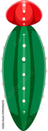 Cacti Mexican plant, cactus font cartoon letter I. Prickly cacti typeset symbol, cactus type vector element. Mexican succulent English alphabet typeface sign or desert plant leaf font letter