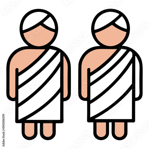 Hajj and Umrah Icons