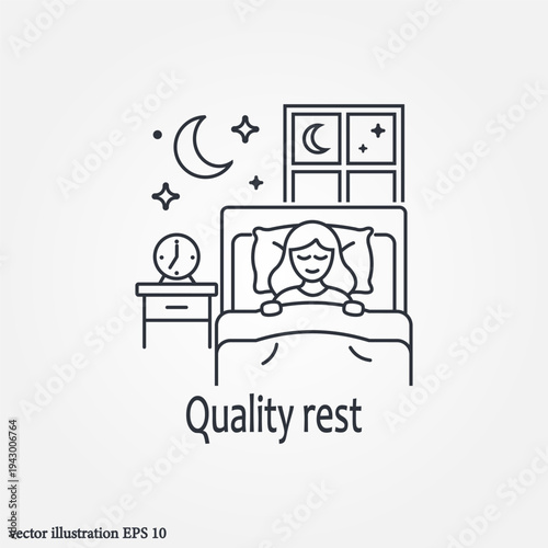 quality rest icon symbol illustration vector eps10 logo template design pattern seamless bright minimal design flat design realistic style simple design modern design