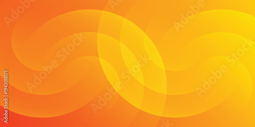 Abstract background with vibrant orange and yellow spiral flow patterns eps10