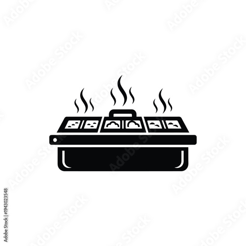 Chafing Dish Food Warmer Icon 1.
