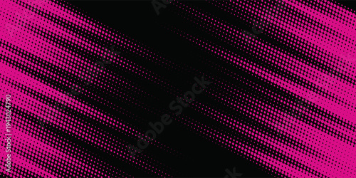 Black pink brush pattern car sticker, banner, sporty abstract lines, black pink color combination, eps 10