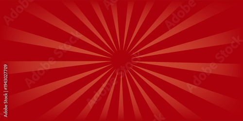 comic background with retro rays