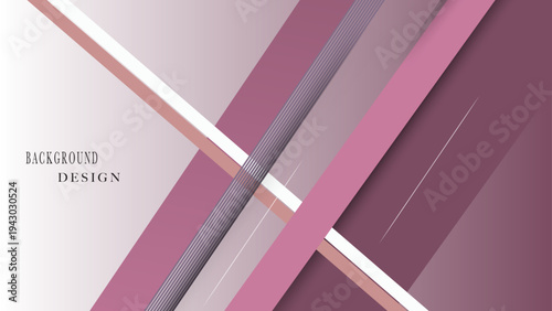 Dynamic geometric striped background modern vector illustration