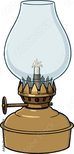 Oil lamp or kerosene lamp 1