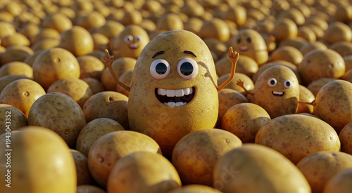 Dr gambar tsb Buat judul, deskripsi dan 40 keyword (SEO) separate by koma, utk d upload ke adobe dgn tema Surreal Silliness