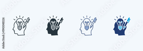 Creativity Multiple Style Icon Collection