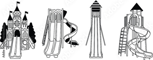 Architectural column designs with ornate details