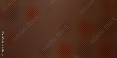 Chocolate wavy background. MIlk chocolate cream, dark brown color flowing liquid, smooth silk texture dots modern elegant art gradient pattern
