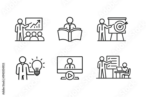 Six distinct methods of professional knowledge sharing and presentation