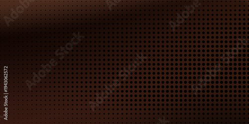 Liquid chocolate swirl texture, dark brown abstract background. Smooth melted cocoa, sweet food with wavy silk cloth effect elegant dots modern art