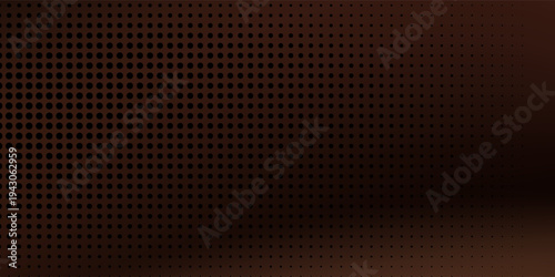 Liquid chocolate swirl texture, dark brown abstract background. Smooth melted cocoa, sweet food with wavy silk cloth effect elegant dots modern art pattern