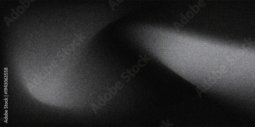 Black grey monochrome grainy background noise texture grunge gradient banner header abstract poster cover backdrop design