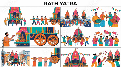 Rath Yatra Festival Celebration