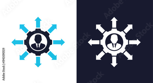 Cybersecurity Icon Set - Arrows Shield Arrow Protection Security Vector - Line and glyph solid icon and logo templete