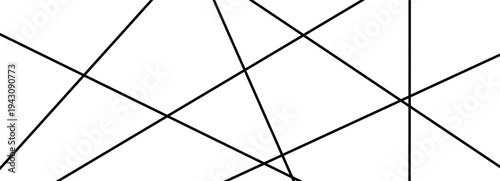 Pattern texture messy with random chaos straight for irregular stripe geometric. Chaotic lines line with abstract graphic grid for black diagonal design. Interior unusual pattern with vector.