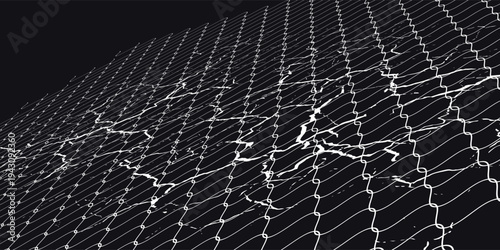 Mesh texture for fishing nets. Seamless pattern for sportswear or soccer goal, volleyball net, basketball hoop, hockey, athletics. Abstract net background for sports