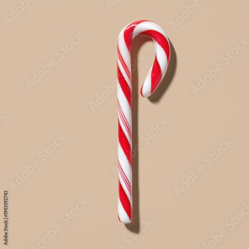 Wallpaper Mural Single Red and White Candy Cane Torontodigital.ca