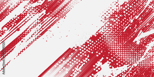 Straight red ink vector lines pack. Bloody color long and round hand-drawn brushstroke text highlights, frames, circles. Asian calligraphy brushstroke set.