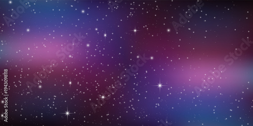 Star universe background, Stardust in deep universe, Milky way galaxy, Vector Illustration. Eps10