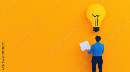 Executive leading innovation workshop in a premium tech environment