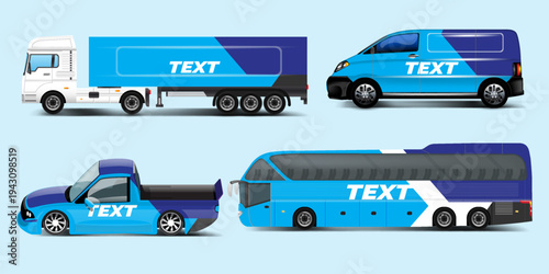 vector delivery truck