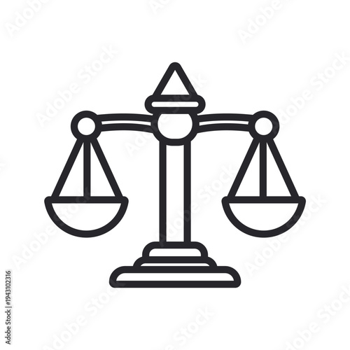 ethics icons outline and Flat Style,transparent background