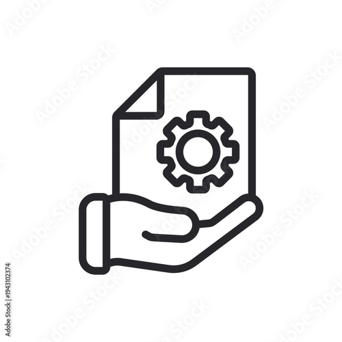 assurance icons outline and Flat Style,transparent background