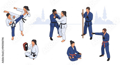 Martial Arts Techniques and Training.