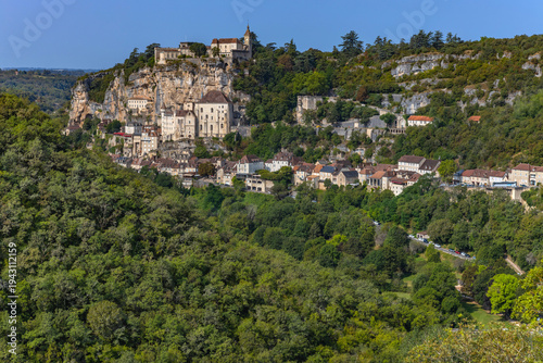 The medieval town of Rocamadour