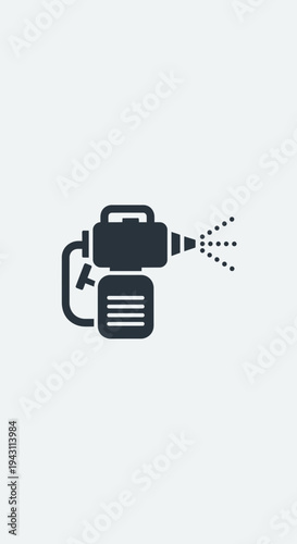 Modern Disinfection Device Spraying Fine Mist for Sanitization Needs