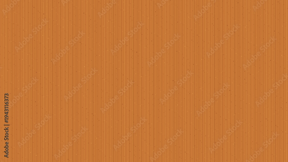 Fototapeta premium Seamless Brown Cardboard Texture with Vertical Stripes and Subtle Speckled Grain; Minimalist Kraft Paper Pattern for Packaging, Web Design, and Digital Vector