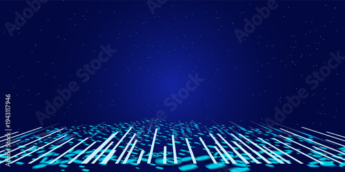 Abstract blue background. Vector illustration eps 10