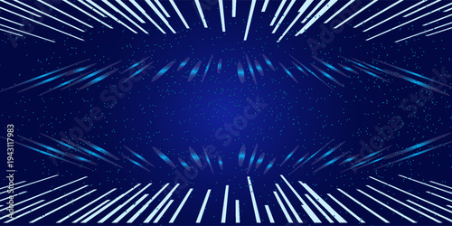 Abstract blue background. Vector illustration eps 10