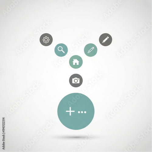 Collection of Modern Icons and Symbols.