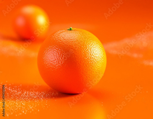 orange on a orange background