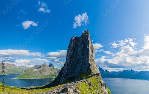 Mountain peak Segla on Senja in Norway